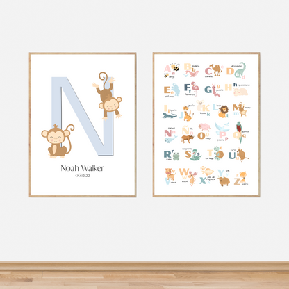 Alphabet Animal | Upper & Lower Case