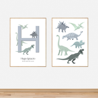 Dinosaurs Nursery Print