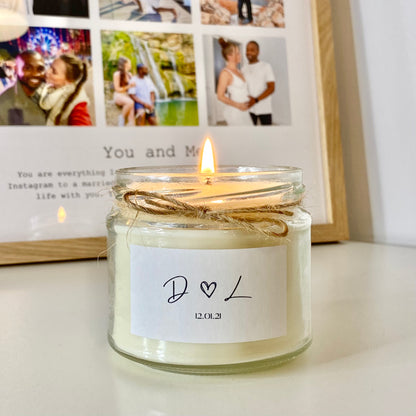 Personalized Candle