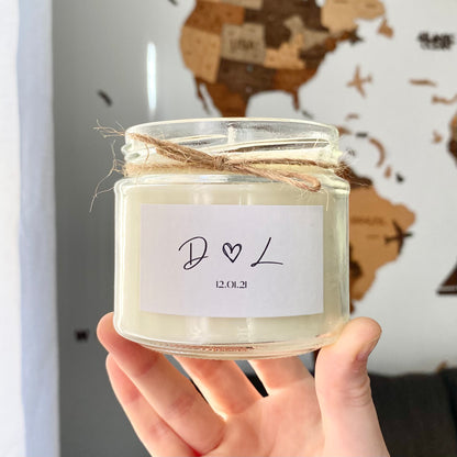 Personalized Candle