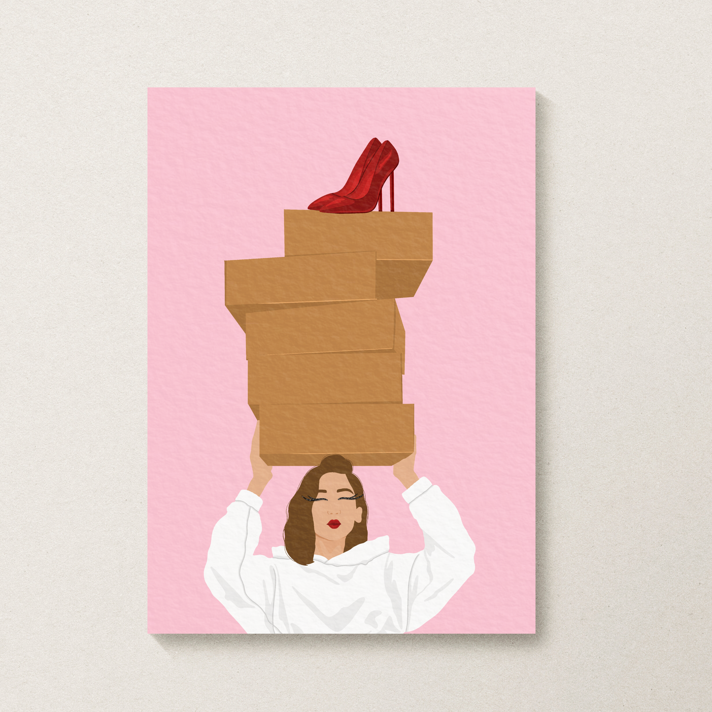 Shoe Girl | Pink